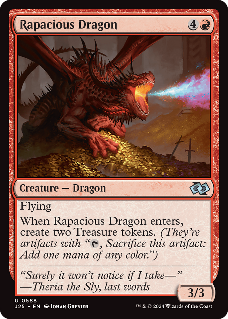 Rapacious Dragon [Foundations Jumpstart] | L.A. Mood Comics and Games