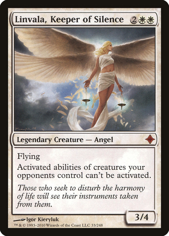 Linvala, Keeper of Silence [Rise of the Eldrazi] | L.A. Mood Comics and Games