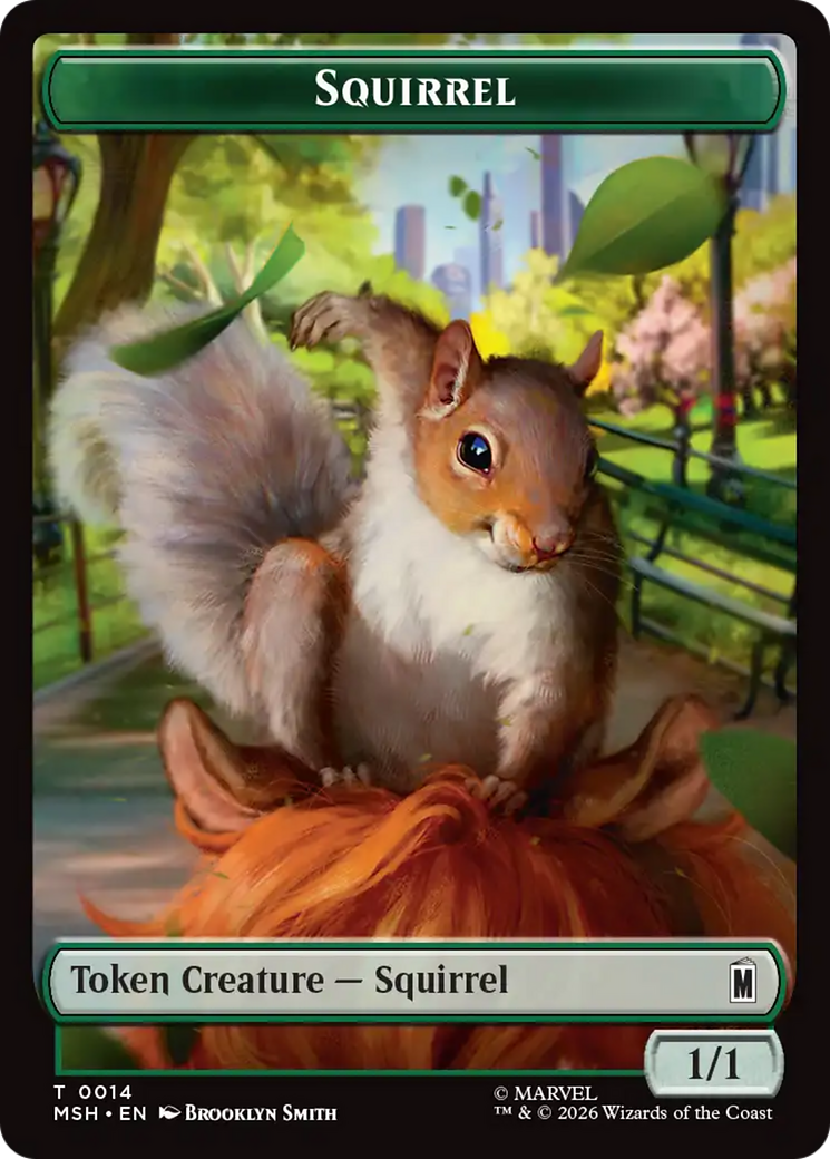 Galactus // Squirrel Double-Sided Token [Marvel Super Heroes Tokens] | L.A. Mood Comics and Games