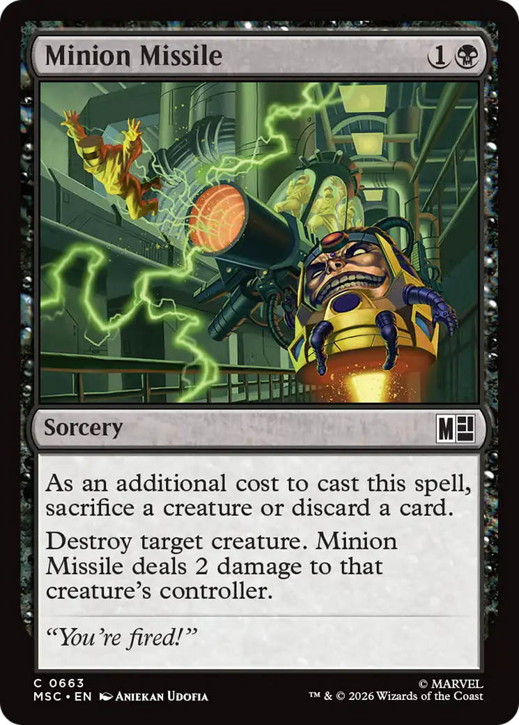 Minion Missile [Marvel Super Heroes Commander] | L.A. Mood Comics and Games
