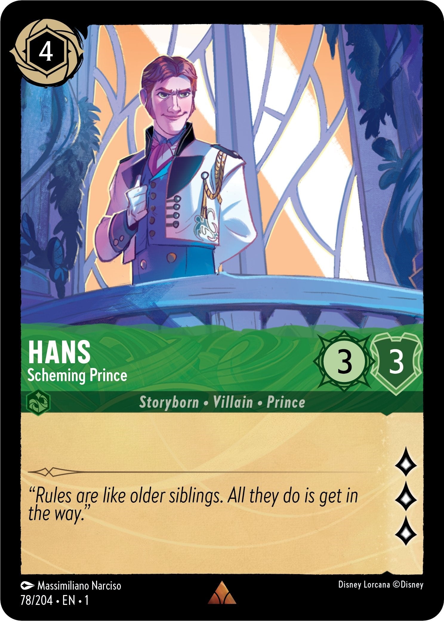Hans - Scheming Prince (78/204) [The First Chapter] | L.A. Mood Comics and Games