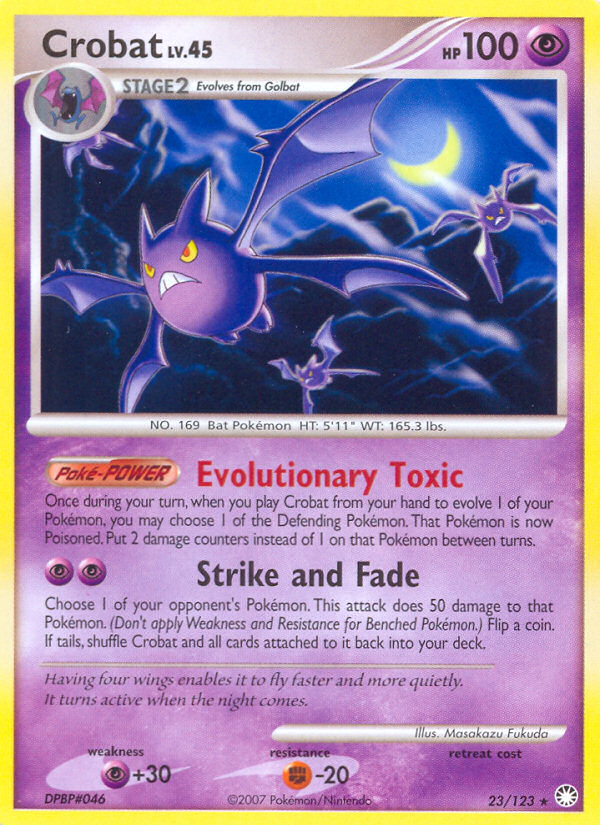 Crobat (23/123) [Diamond & Pearl: Mysterious Treasures] | L.A. Mood Comics and Games