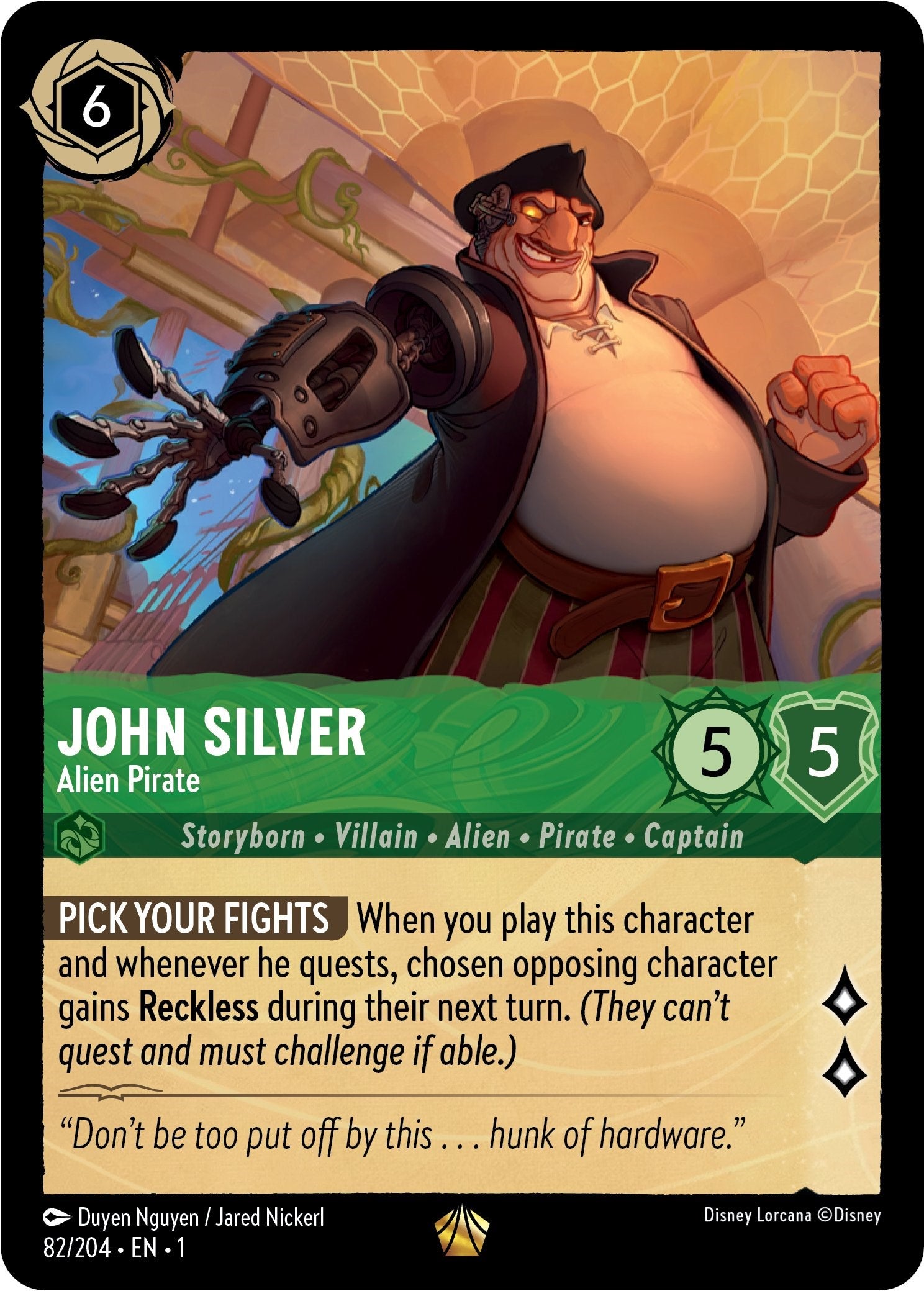 John Silver - Alien Pirate (82/204) [The First Chapter] | L.A. Mood Comics and Games