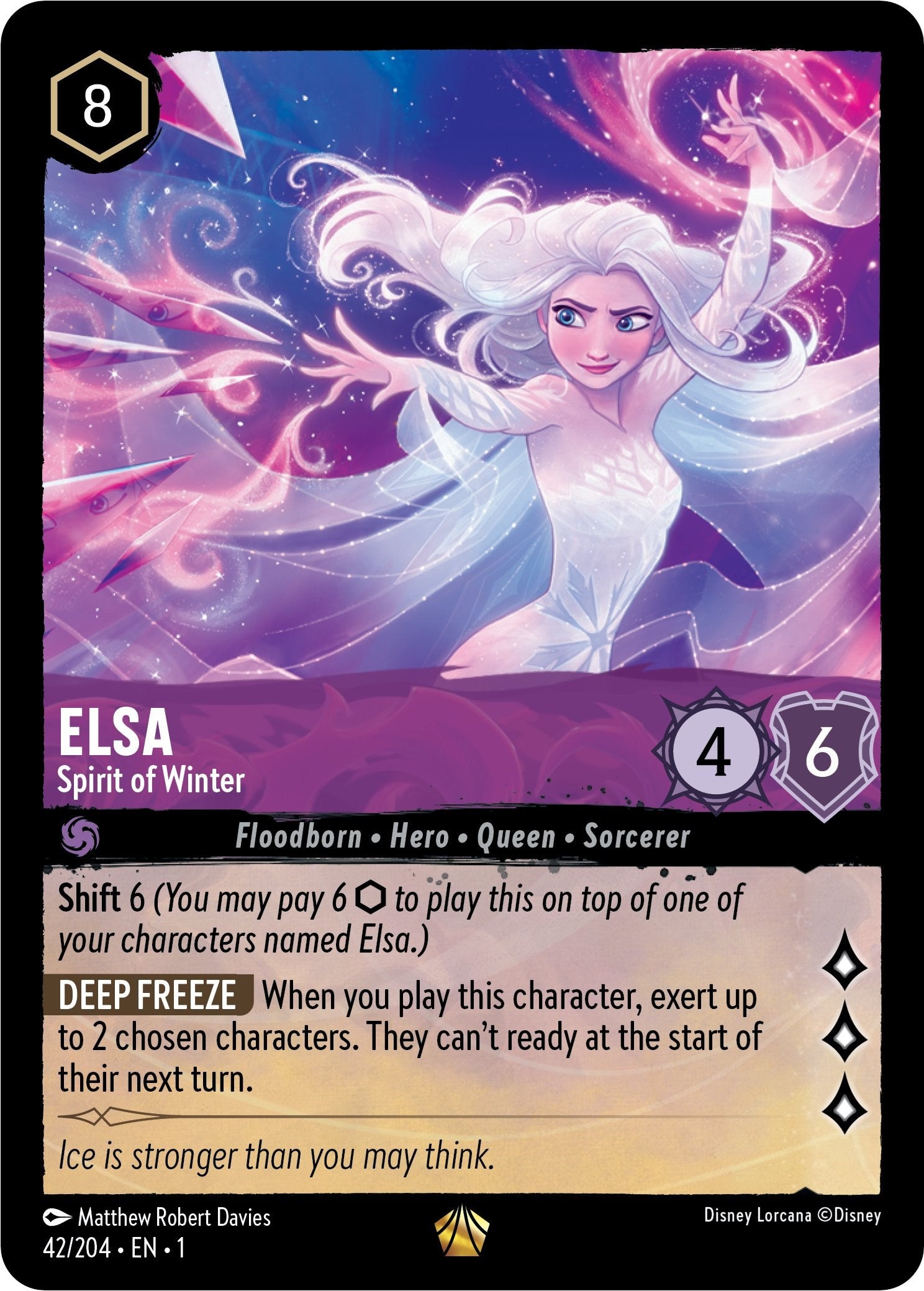 Elsa - Spirit of Winter (42/204) [The First Chapter] | L.A. Mood Comics and Games