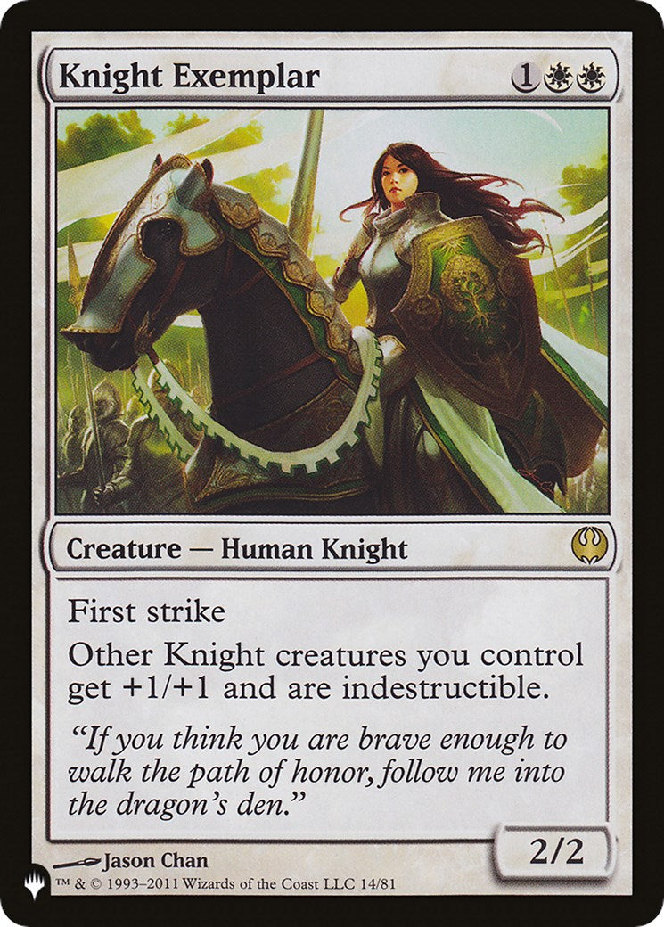 Knight Exemplar (14) [The List] | L.A. Mood Comics and Games