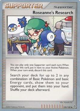 Roseanne's Research (125/132) (Stallgon - David Cohen) [World Championships 2009] | L.A. Mood Comics and Games