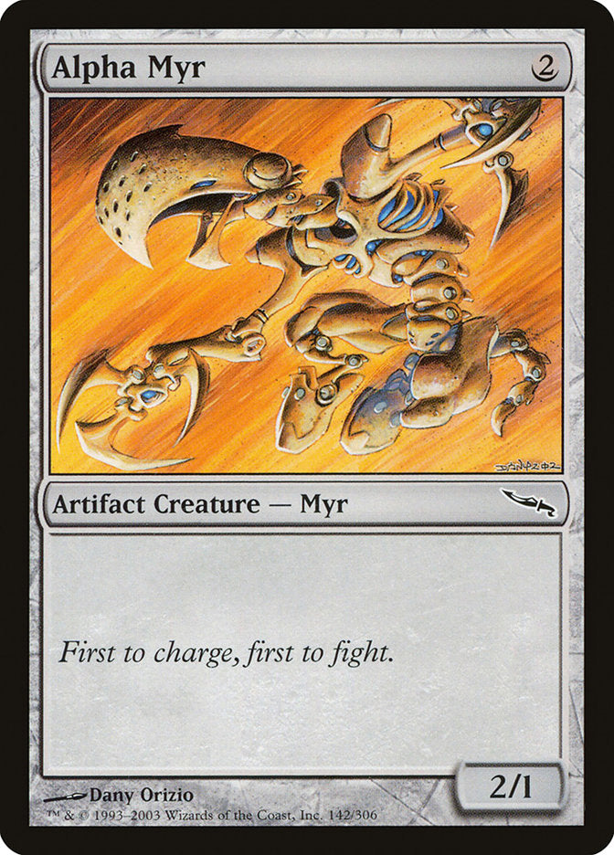 Alpha Myr [Mirrodin] | L.A. Mood Comics and Games