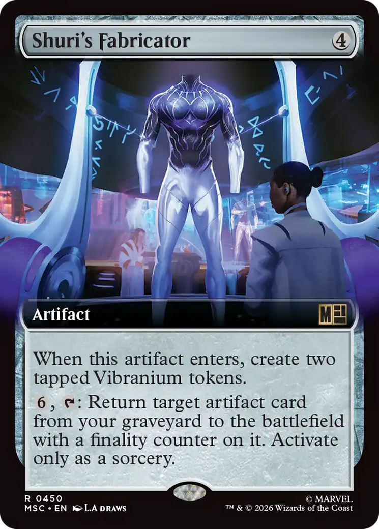 Shuri's Fabricator (Extended Art) [Marvel Super Heroes Commander] | L.A. Mood Comics and Games