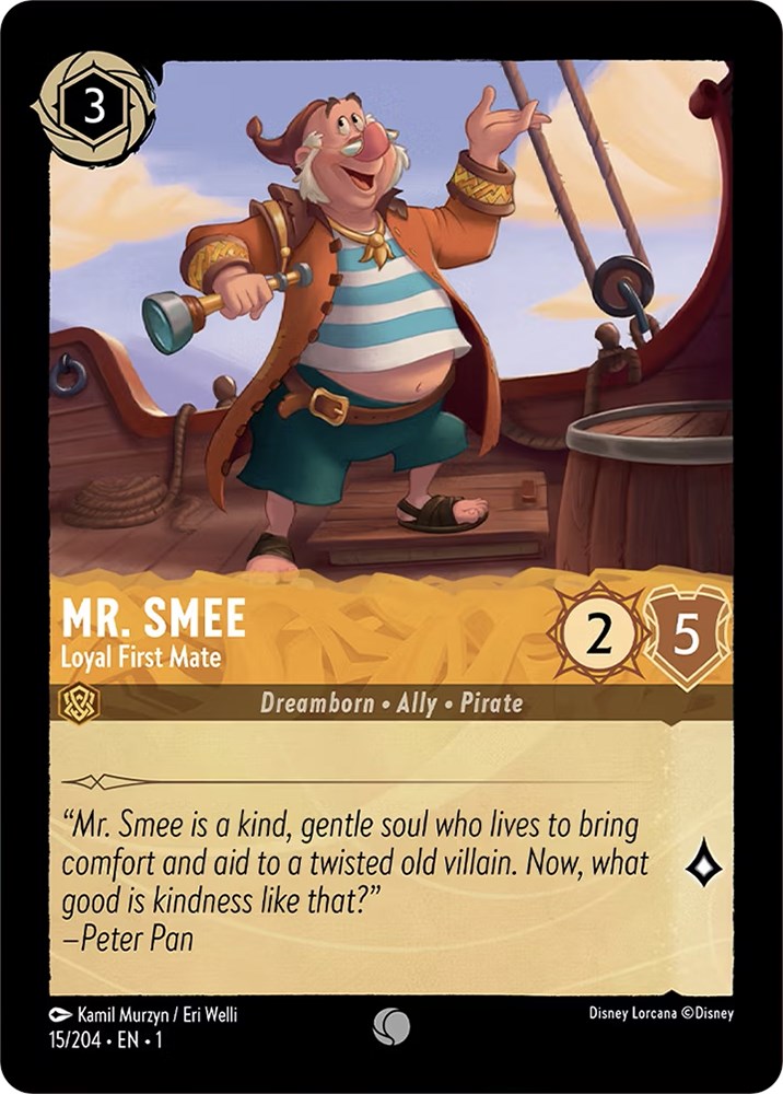 Mr. Smee - Loyal First Mate (15/204) [The First Chapter] | L.A. Mood Comics and Games