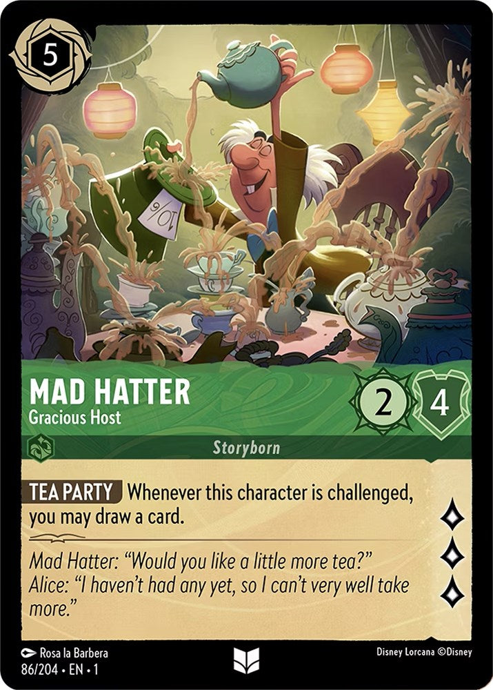Mad Hatter - Gracious Host (86/204) [The First Chapter] | L.A. Mood Comics and Games