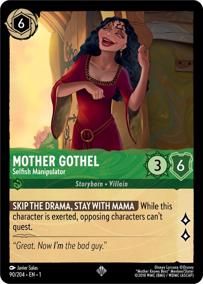 Mother Gothel - Selfish Manipulator (90/204) [The First Chapter] | L.A. Mood Comics and Games