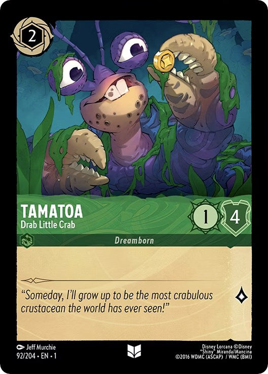 Tamatoa - Drab Little Crab (92/204) [The First Chapter] | L.A. Mood Comics and Games
