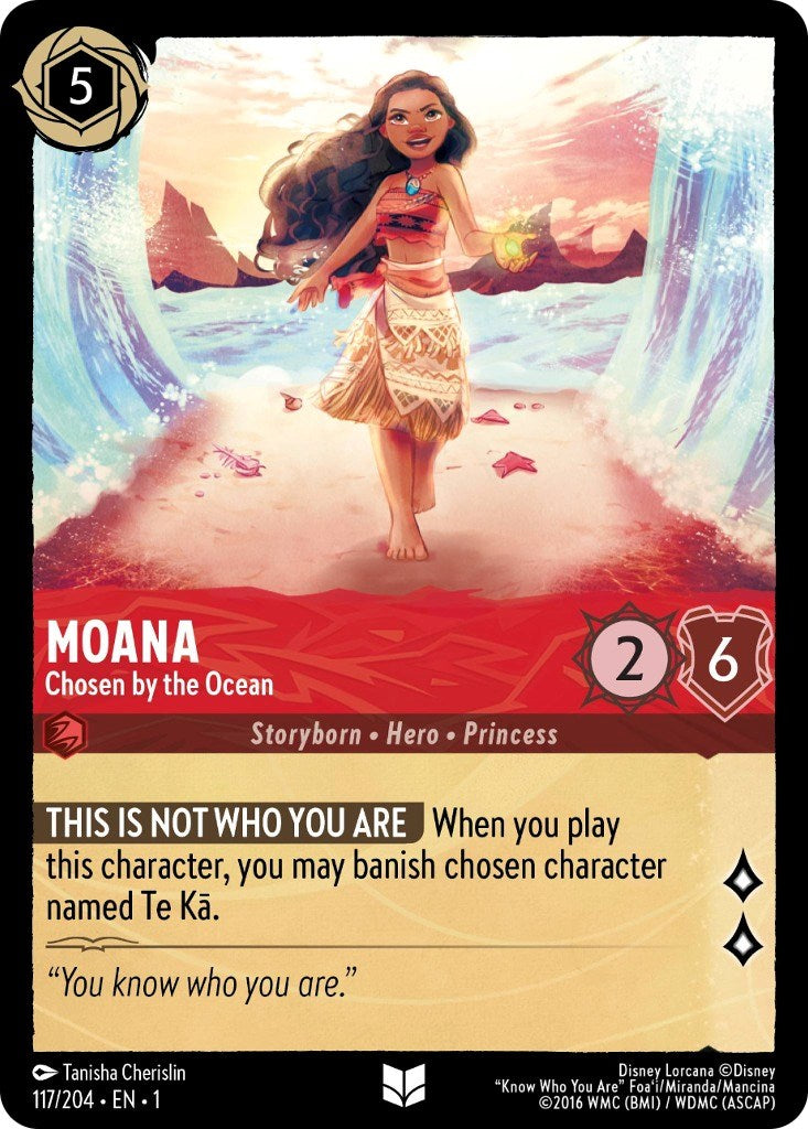 Moana - Chosen by the Ocean (117/204) [The First Chapter] | L.A. Mood Comics and Games