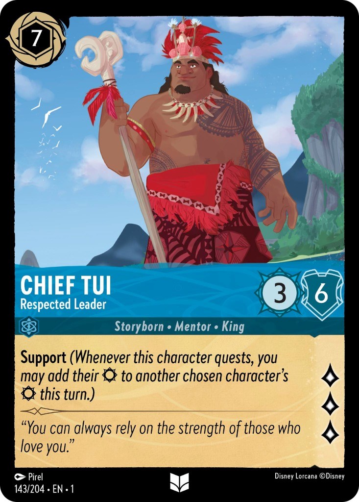 Chief Tui - Respected Leader (143/204) [The First Chapter] | L.A. Mood Comics and Games