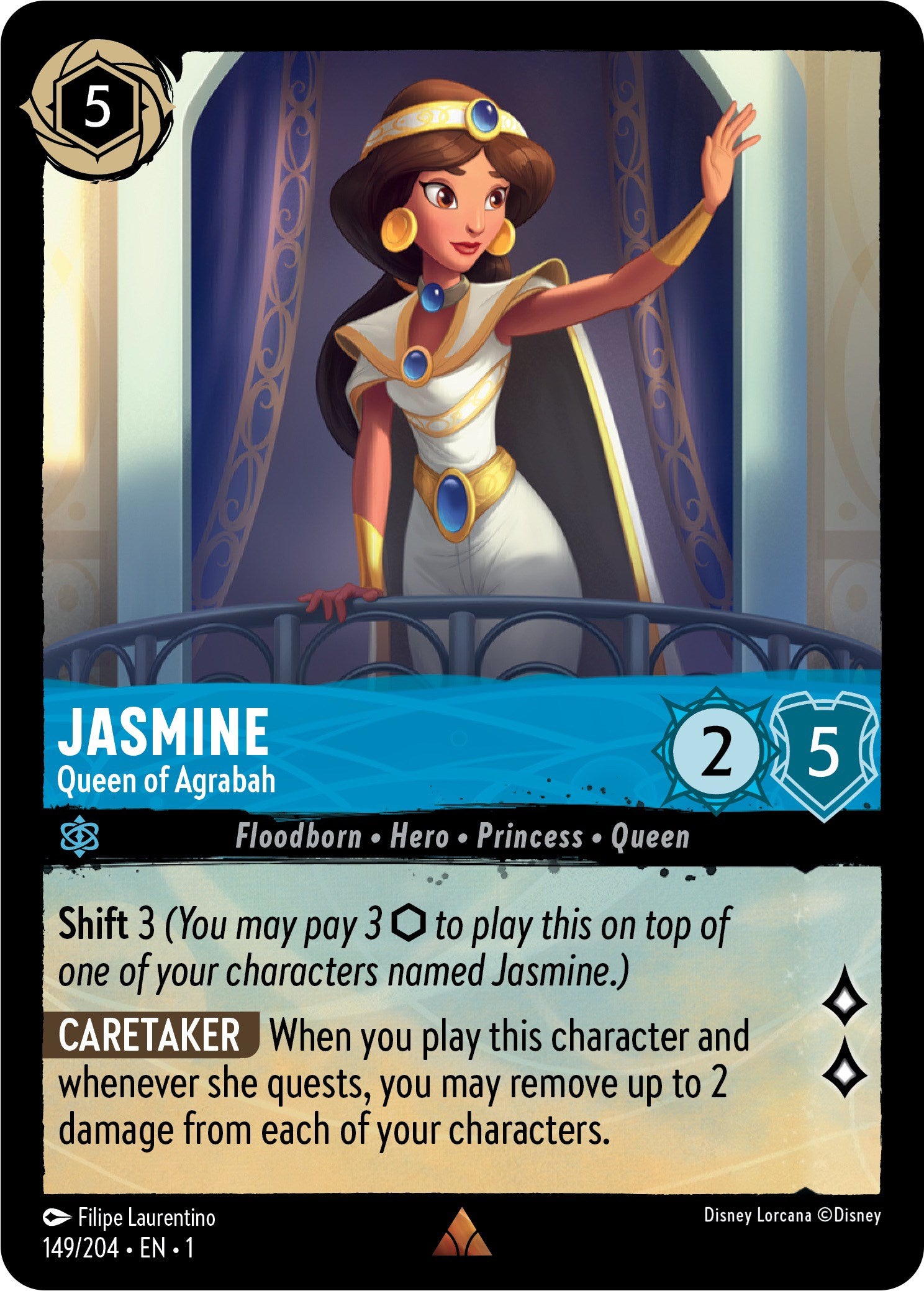 Jasmine - Queen of Agrabah (149/204) [The First Chapter] | L.A. Mood Comics and Games
