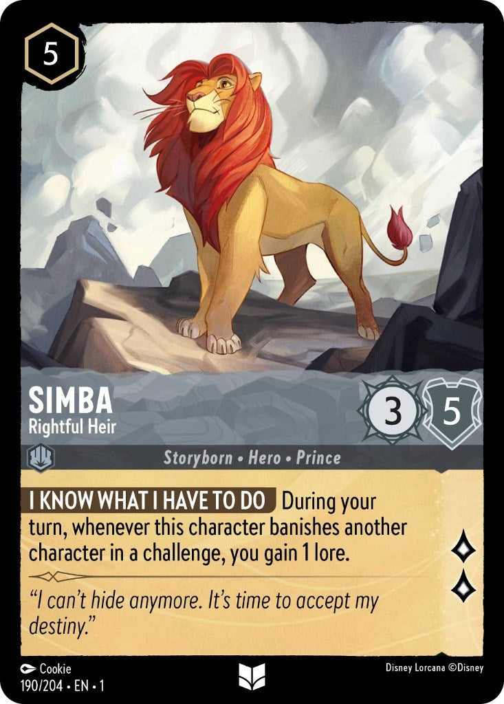 Simba - Rightful Heir (190/204) [The First Chapter] | L.A. Mood Comics and Games