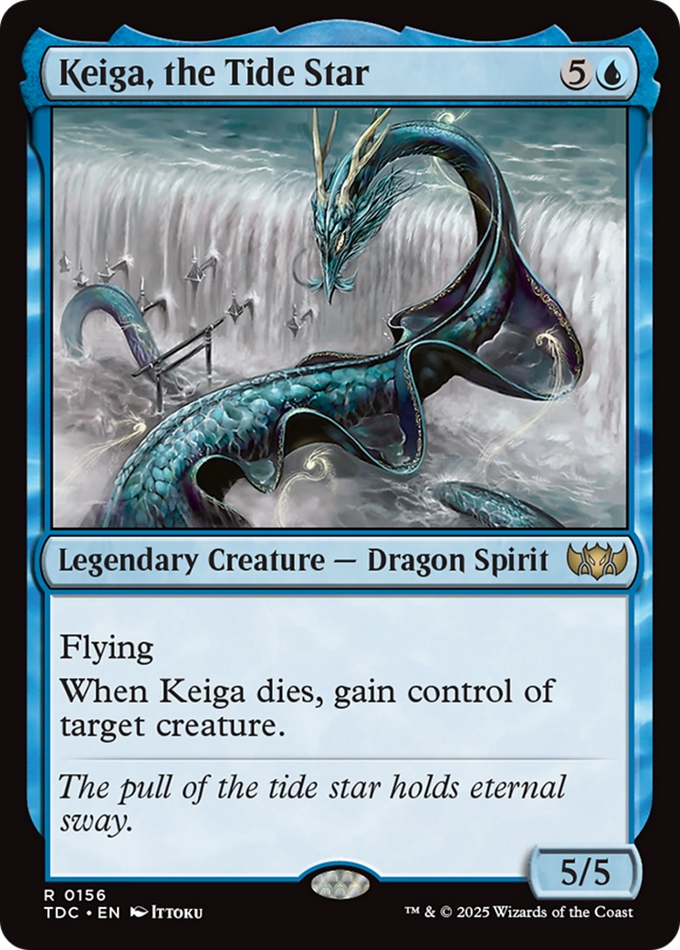 Keiga, the Tide Star [Tarkir: Dragonstorm Commander] | L.A. Mood Comics and Games