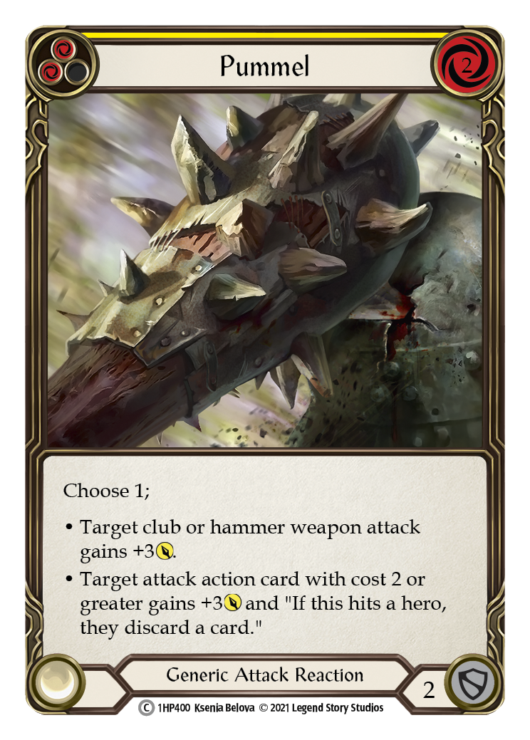 Pummel (Yellow) [1HP400] (History Pack 1) | L.A. Mood Comics and Games