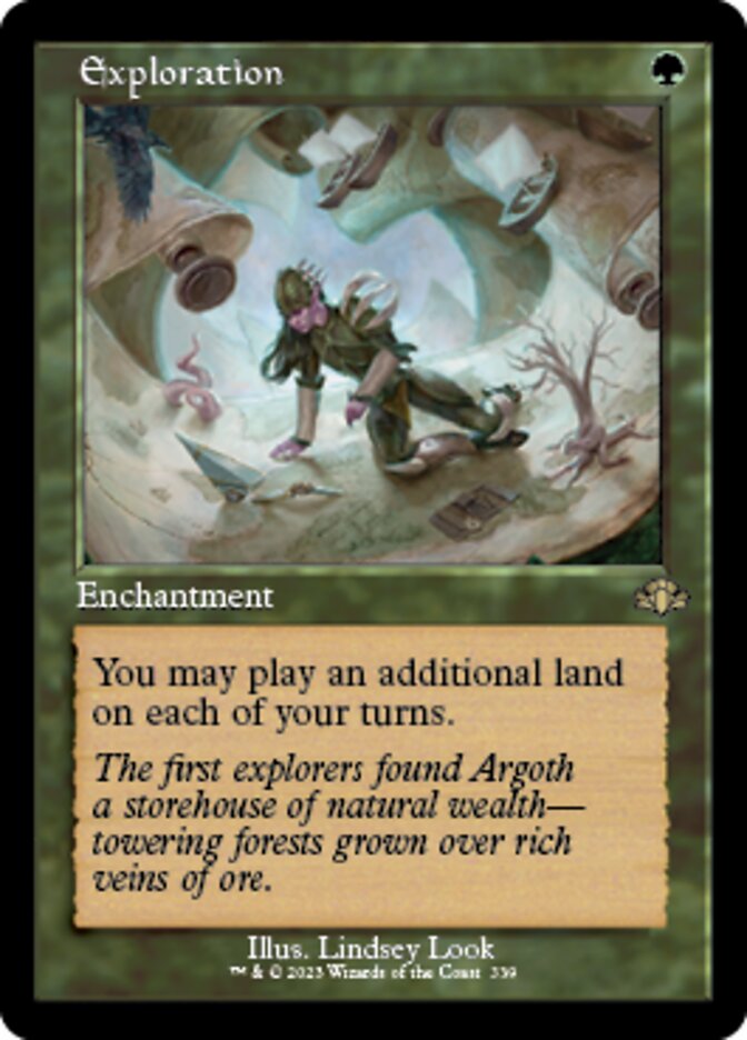 Exploration (Retro) [Dominaria Remastered] | L.A. Mood Comics and Games