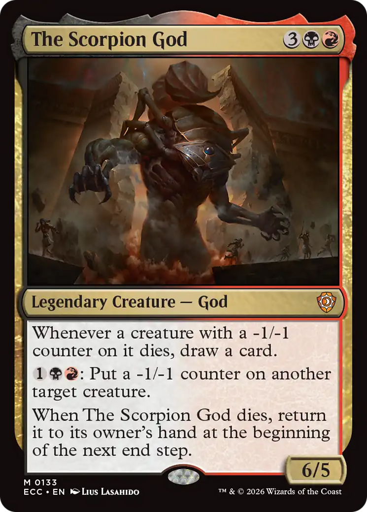 The Scorpion God [Lorwyn Eclipsed Commander] | L.A. Mood Comics and Games