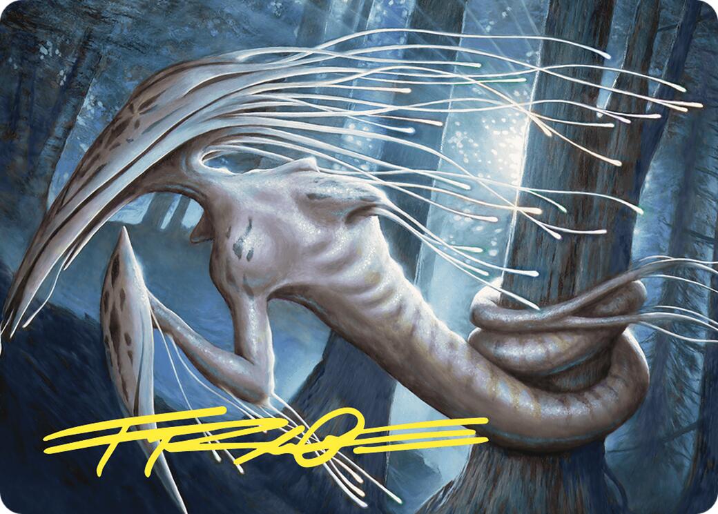 Manaweft Sliver Art Card (Gold-Stamped Signature) [Commander Masters Art Series] | L.A. Mood Comics and Games