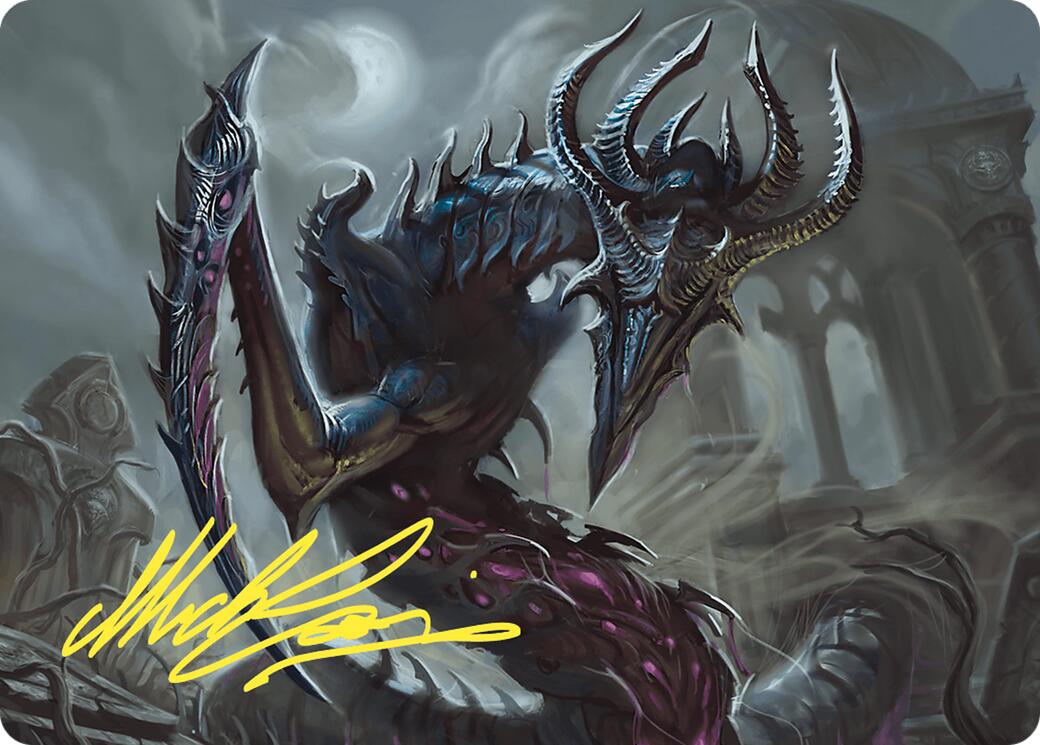 Crypt Sliver Art Card (Gold-Stamped Signature) [Commander Masters Art Series] | L.A. Mood Comics and Games