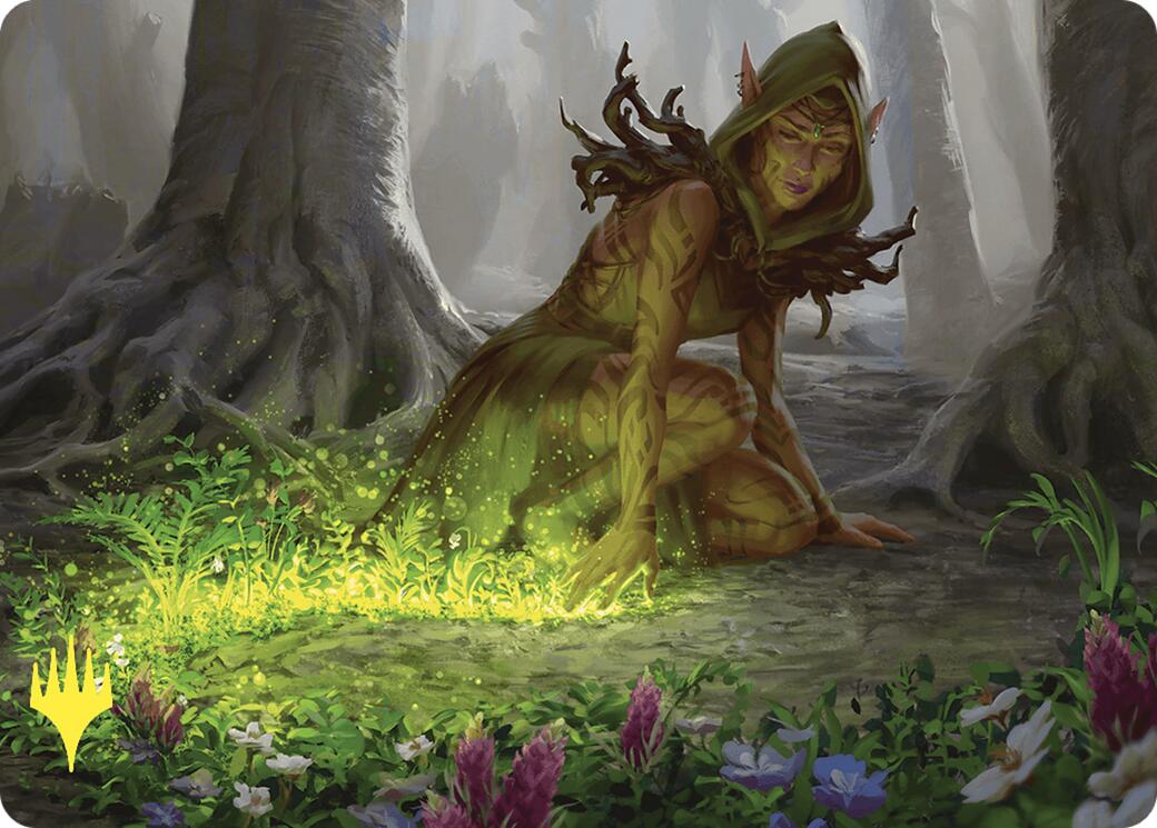 Skyshroud Claim Art Card (Gold-Stamped) [Commander Masters Art Series] | L.A. Mood Comics and Games