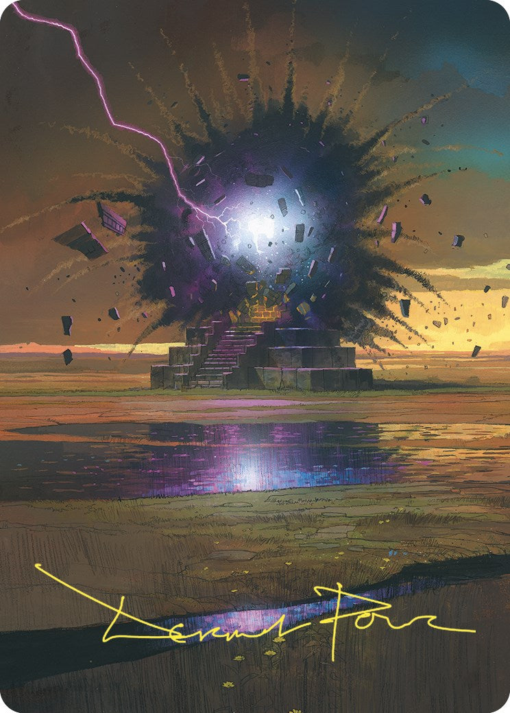 Return to Dust Art Card (Gold-Stamped Signature) [Commander Masters Art Series] | L.A. Mood Comics and Games