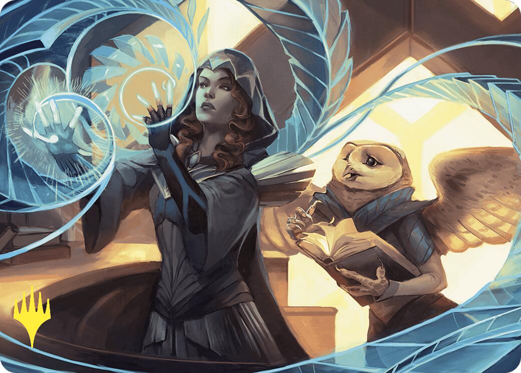 Personal Tutor Art Card (Gold-Stamped) [Commander Masters Art Series] | L.A. Mood Comics and Games