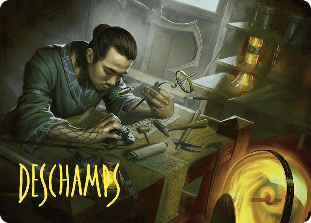 Renowned Weaponsmith Art Card (Gold-Stamped Signature) [Commander Masters Art Series] | L.A. Mood Comics and Games