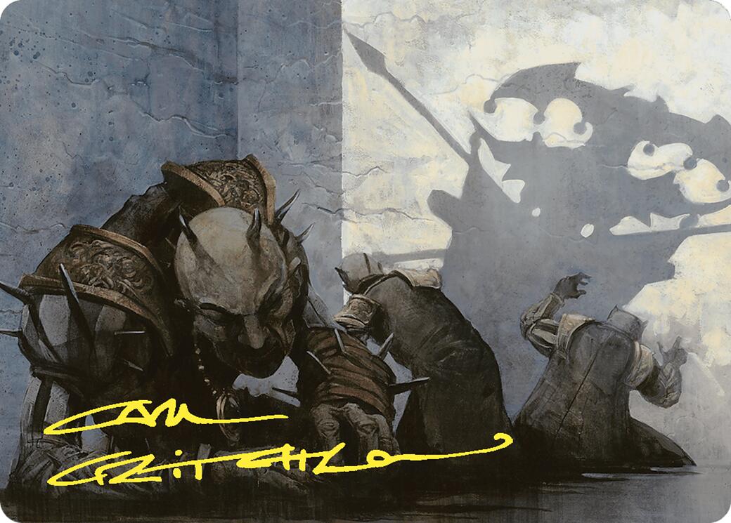 Decree of Pain Art Card (Gold-Stamped Signature) [Commander Masters Art Series] | L.A. Mood Comics and Games