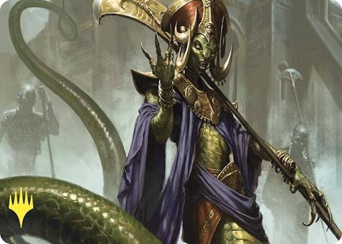 Sidisi, Brood Tyrant Art Card (Gold-Stamped) [Commander Masters Art Series] | L.A. Mood Comics and Games