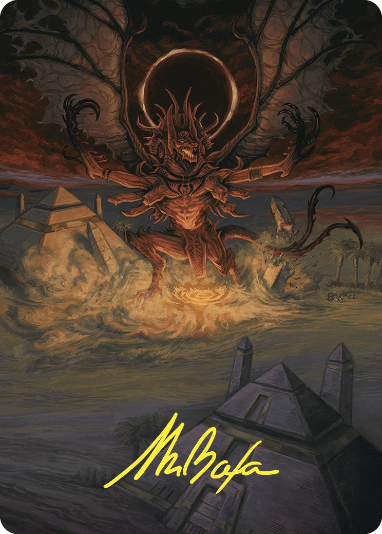 Dread Return Art Card (Gold-Stamped Signature) [Commander Masters Art Series] | L.A. Mood Comics and Games