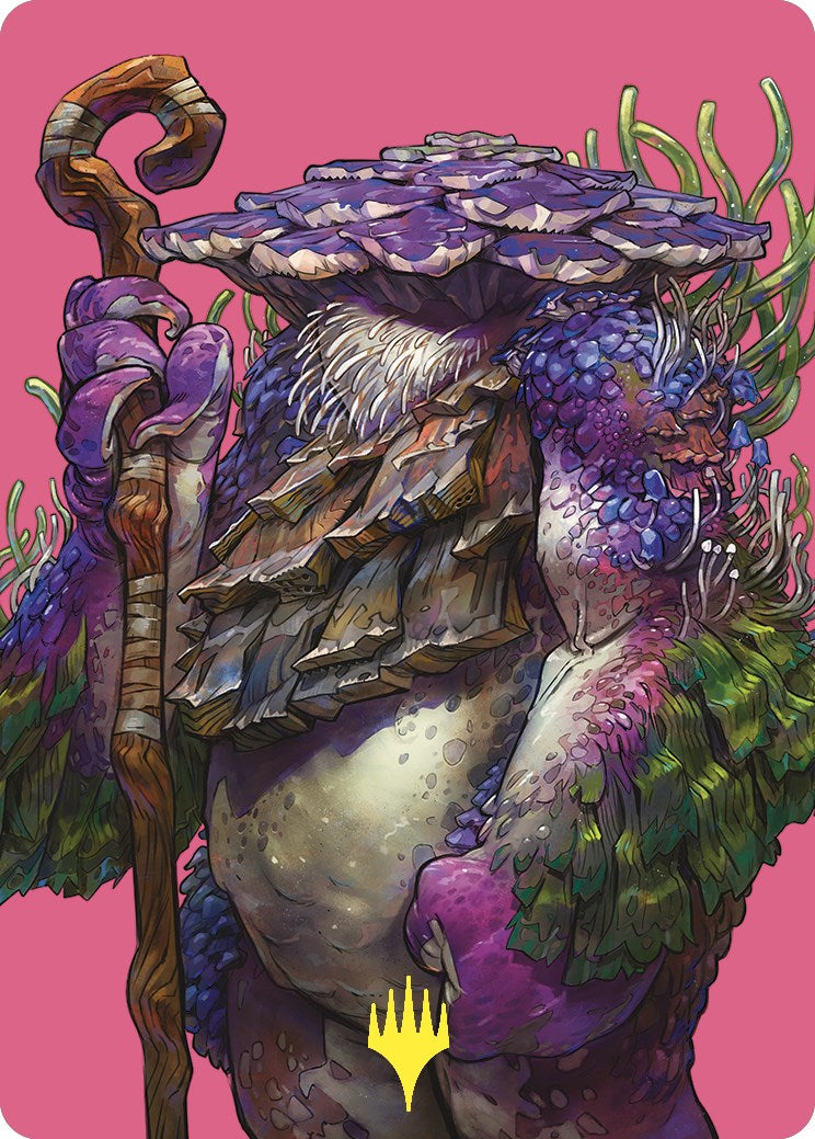 Slimefoot, the Stowaway Art Card (Gold-Stamped) [Commander Masters Art Series] | L.A. Mood Comics and Games