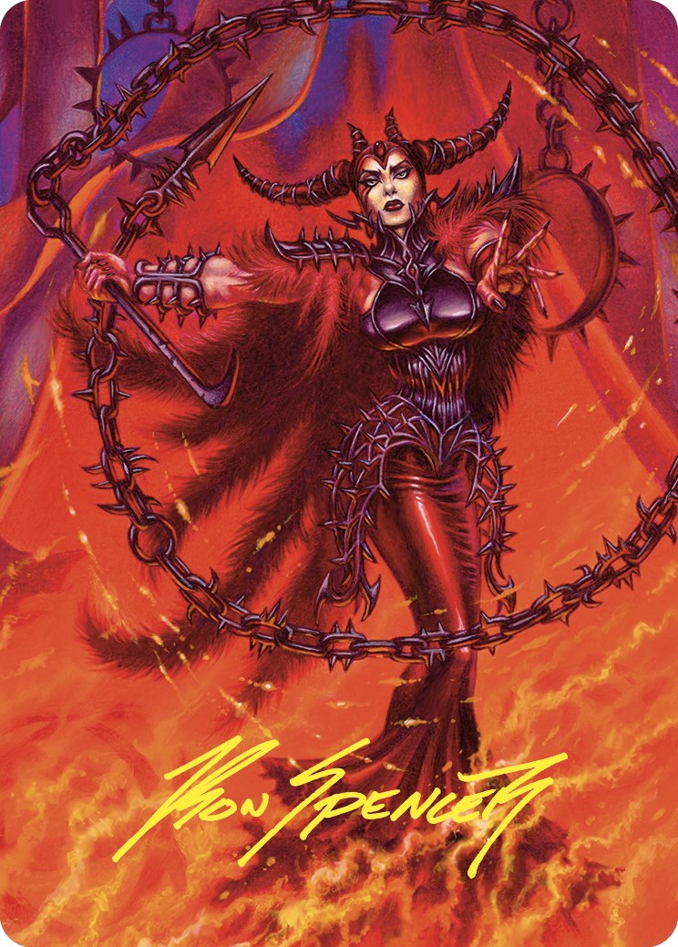 Deadly Rollick Art Card (Gold-Stamped Signature) [Commander Masters Art Series] | L.A. Mood Comics and Games