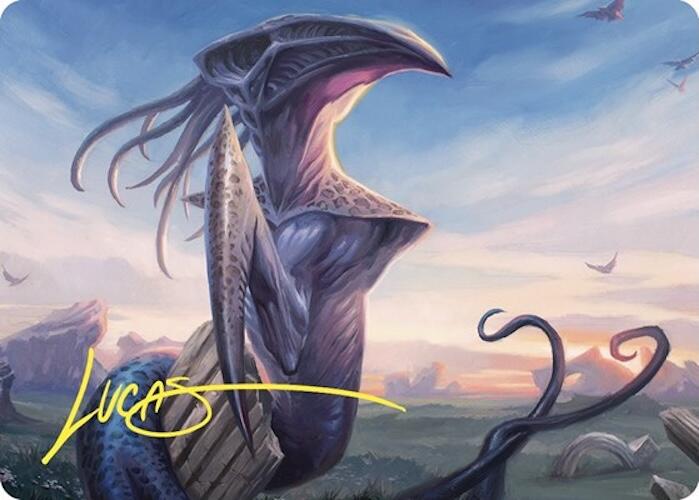 Sentinel Sliver Art Card (Gold-Stamped Signature) [Commander Masters Art Series] | L.A. Mood Comics and Games