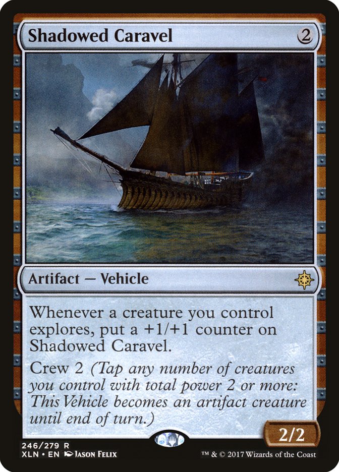 Shadowed Caravel [Ixalan] | L.A. Mood Comics and Games
