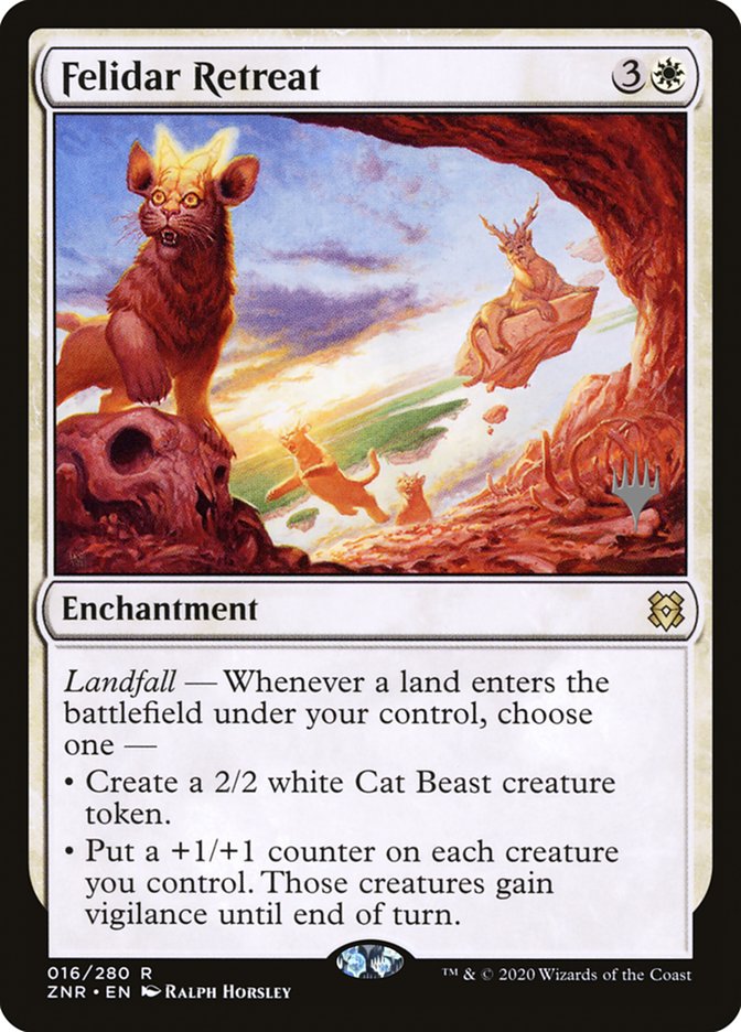 Felidar Retreat (Promo Pack) [Zendikar Rising Promos] | L.A. Mood Comics and Games