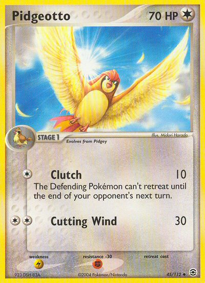 Pidgeotto (45/112) [EX: FireRed & LeafGreen] | L.A. Mood Comics and Games