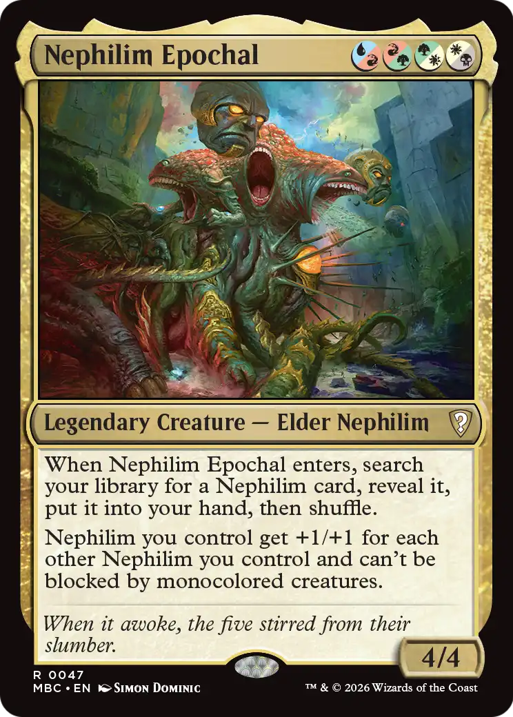 Nephilim Epochal [Mystery Booster: Commander Edition] | L.A. Mood Comics and Games