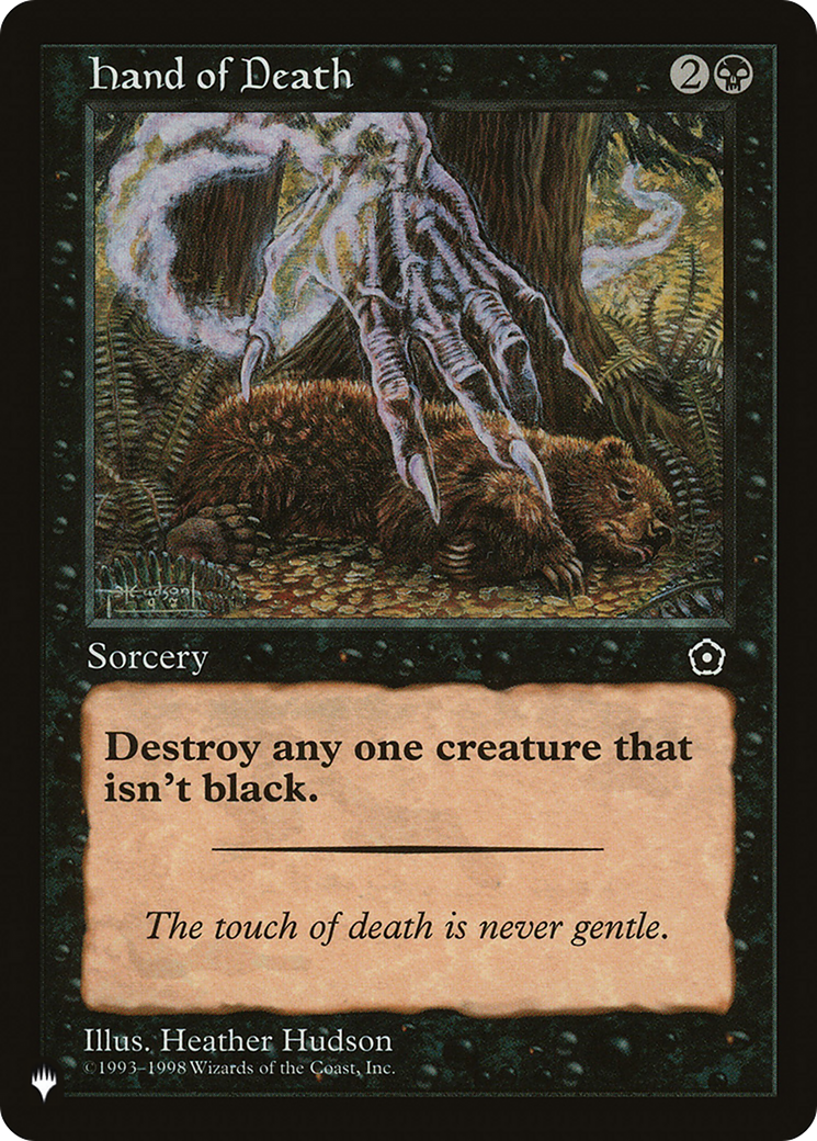 Hand of Death [The List] | L.A. Mood Comics and Games
