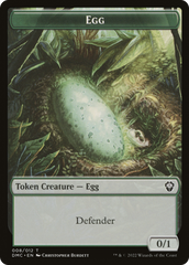 Treasure // Egg Double-Sided Token [Secret Lair Drop Series] | L.A. Mood Comics and Games
