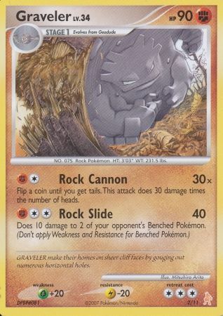 Graveler (2/11) [Diamond & Pearl: Trainer Kit - Lucario] | L.A. Mood Comics and Games