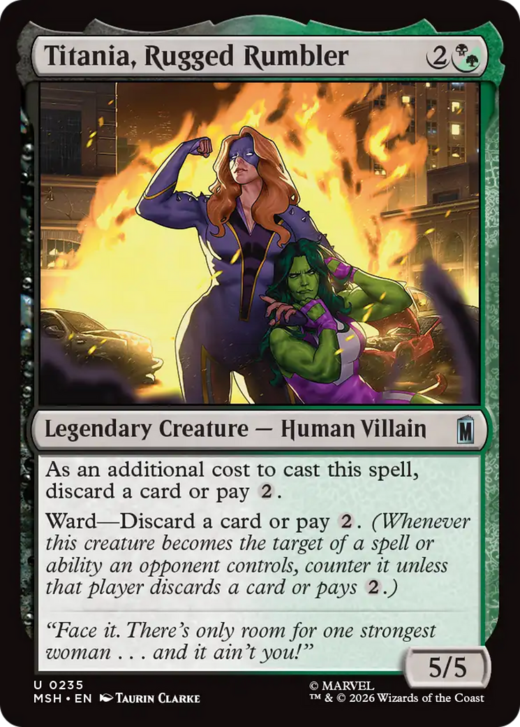 Titania, Rugged Rumbler [Marvel Super Heroes] | L.A. Mood Comics and Games