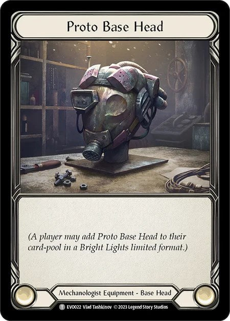 Proto Base Head [EVO022] (Bright Lights) | L.A. Mood Comics and Games