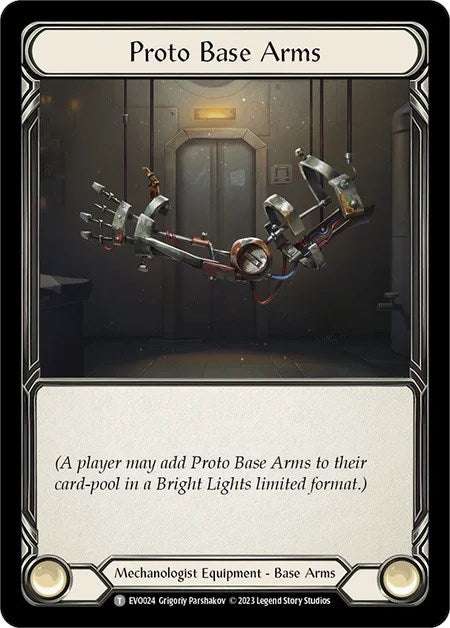 Proto Base Arms [EVO024] (Bright Lights) | L.A. Mood Comics and Games