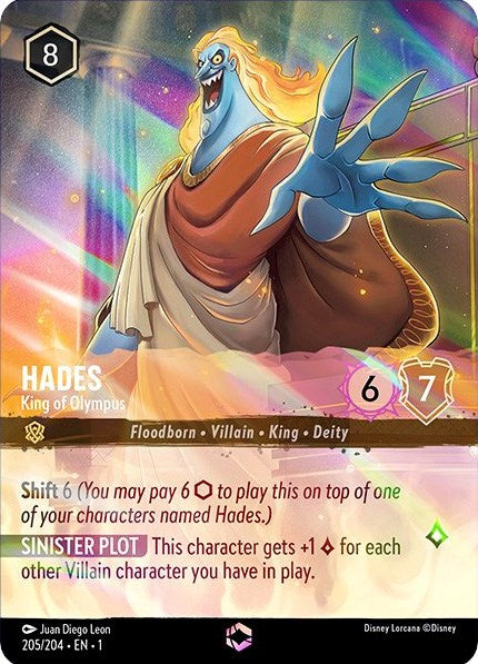 Hades - King of Olympus (Enchanted) (205/204) [The First Chapter] | L.A. Mood Comics and Games