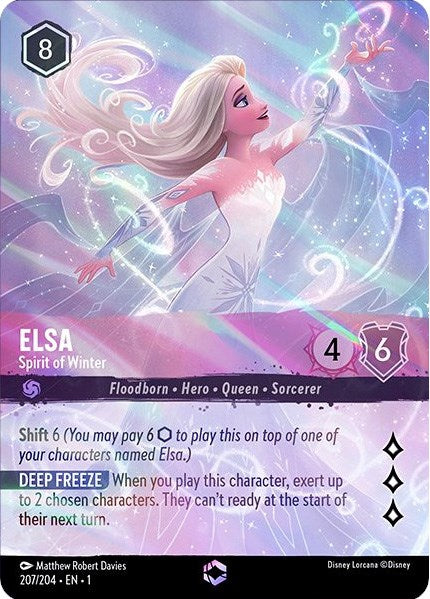 Elsa - Spirit of Winter (Enchanted) (207/204) [The First Chapter] | L.A. Mood Comics and Games