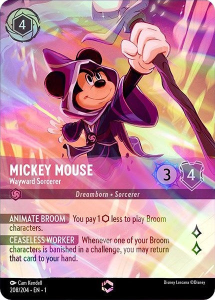 Mickey Mouse - Wayward Sorcerer (Enchanted) (208/204) [The First Chapter] | L.A. Mood Comics and Games