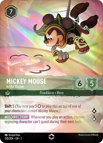 Mickey Mouse - Artful Rogue (Enchanted) (210/204) [The First Chapter] | L.A. Mood Comics and Games
